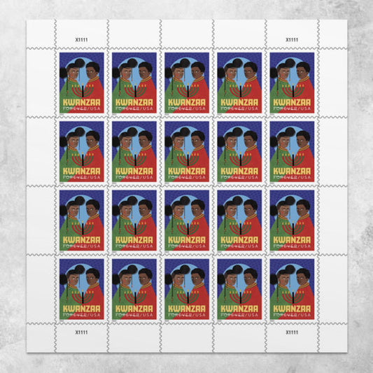 Kwanzaa Stamps, Sheet of 100